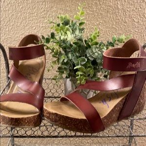 Blowfish strapped heels